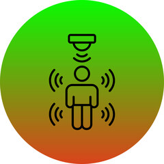 Motion Sensor Icon