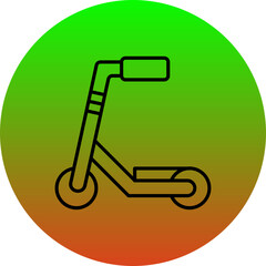 Kick Scooter Icon