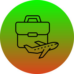 Business trip Icon
