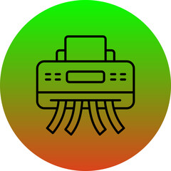 Paper Shredder Icon