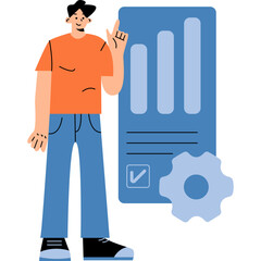 Digital Marketing Character