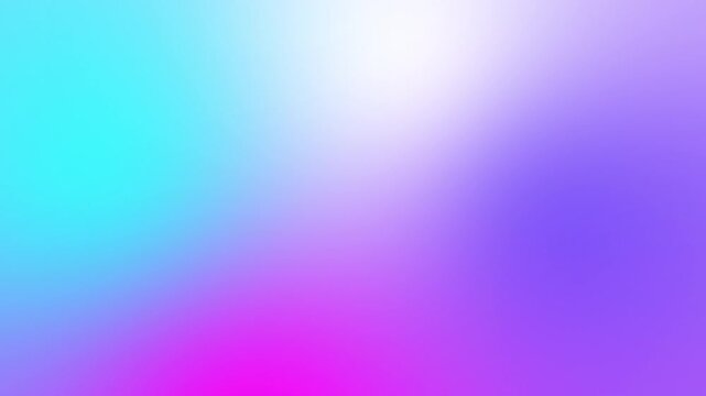 Colorful gradient with blue, purple and pink hues animation