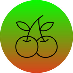 Cherries Icon