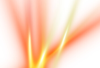Transparent lens flare effect. Neon glowing lights rays overlay effect transparent background.
