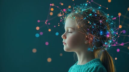 Psychological abilities in children Early education impact Brain neuron network exploration
