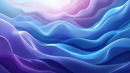 Obraz premium Big Neon Wave Background