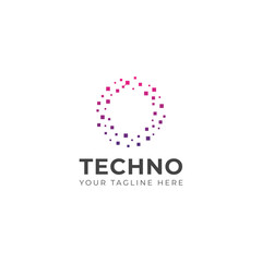 Creative Technology logo design template