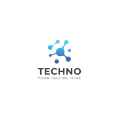 Creative Technology logo design template