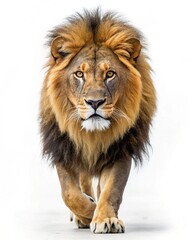 Obraz premium Lion isolated on transparent background 