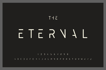 Modern alphabet fonts