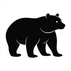 bear silhouette vector