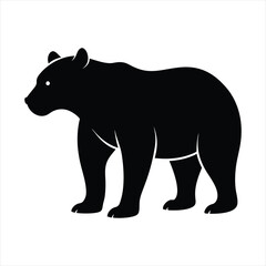 bear silhouette vector