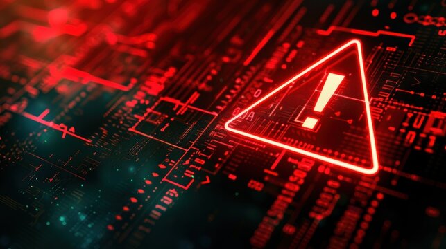 Cybersecurity Warning: Red Alert on Digital Circuitry