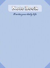 Fototapeta premium Note Book 