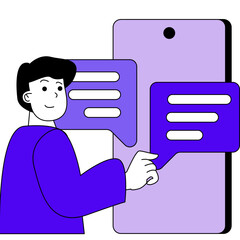 Contact us character situation