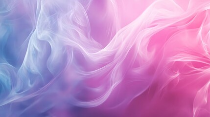 Obraz premium Abstract Pink and Blue Swirling Smoke Background