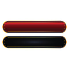 Set Of Luxury Color Golden Arabic Islamic Banner Title Frame Text Box Border  Background