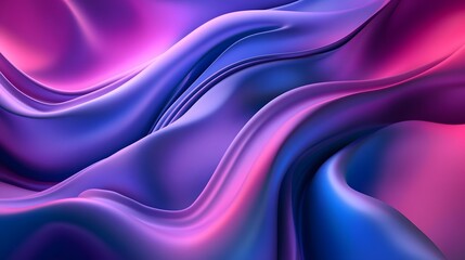 Fototapeta premium Abstract Purple and Blue Swirling Background