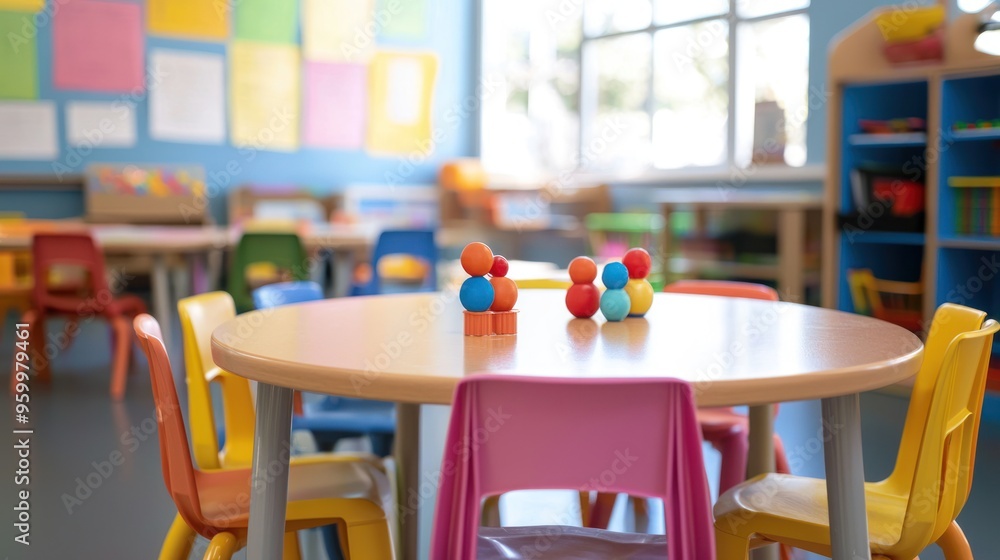 Poster a classroom setting with the number zero being taught, emphasizing its importance in mathematics.