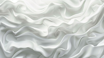 Fototapeta premium Abstract white background with high detail. The waves.