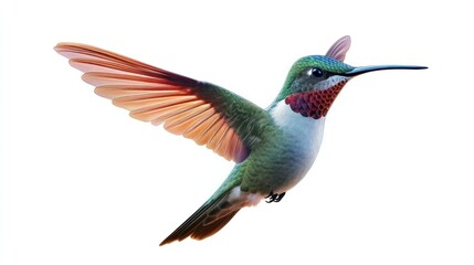 Fototapeta premium Hummingbird in Flight