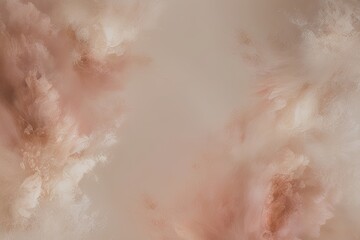 Fototapeta premium Ethereal Oatmeal Blush Mist Abstract Backdrop with Graceful Rhythm and Rich Texture