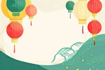Mid-Autumn Festival Celebration background