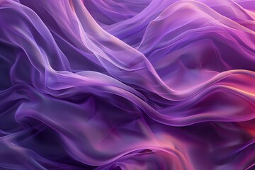 Obraz premium Purple Silk Waves Background