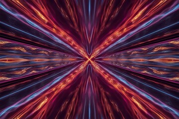 Energetic Light Displays and Lively Color Patterns