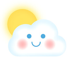 cute  climate   cloud cartoon