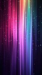 Vibrant Neon Lights Abstract Background in Pink Purple Blue