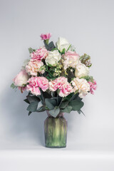 flowers craft in vase