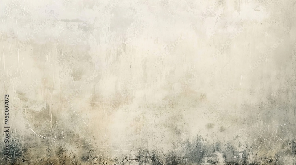 Wall mural beige and grey shades with smooth parchment texture giving a minimalist backdrop