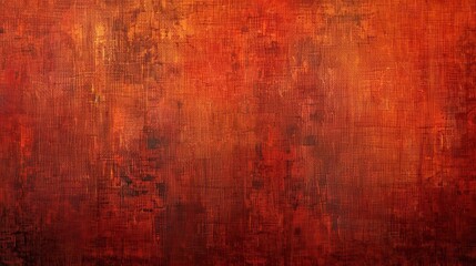Obraz premium Rich reds and oranges with heavy canvas texture adding warmth to the backdrop