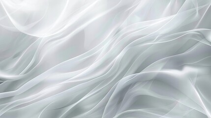 Fototapeta premium Minimalist cool grey and white backdrop with smooth vellum texture and soft lines