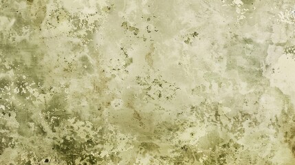 Moss green and creamy beige background with a coarse cardboard texture and visible grain
