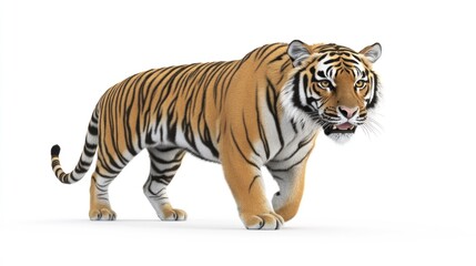 Naklejka premium Striking Tiger Portrait