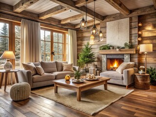 cozy home decor rustic wood subtle beige warm inviting spaces