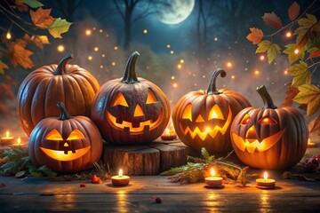 creative glowing jack o lantern concepts