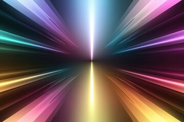 Obraz premium Vibrant Modern Gradient Color Overlay with Eye-Catching Flare Effects