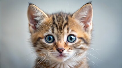 Obraz premium Cute KittyFace with Doggy Ears Mix