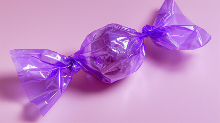 Shiny Purple Candy Wrapper 