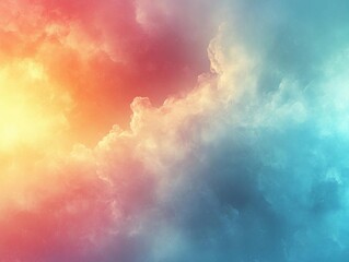 A gradient background with bright light fading into cool teal and aqua hues