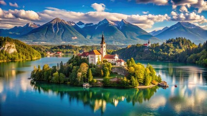 lake bled pletna