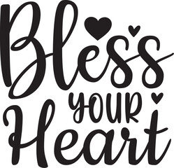 Bless Your Heart svg