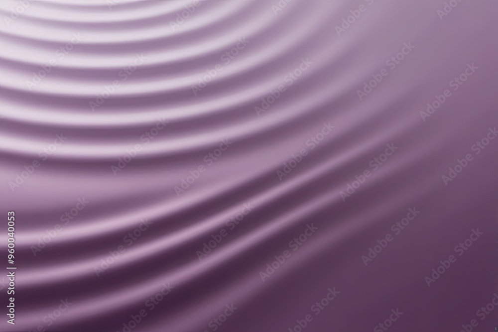 Poster serene ripple texture gradient mauve lavender background with soft light glow