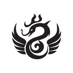 Obraz premium Creative Religion Silhouette Vector Logo Design