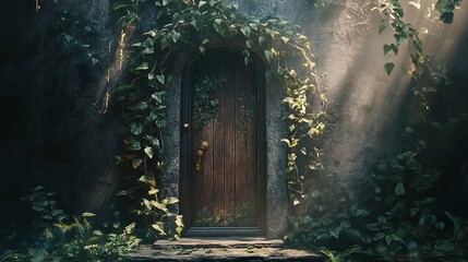 Gateway to Adventure: Doorway to Enchanted Jungle Realm