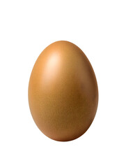 Brown egg isolated png