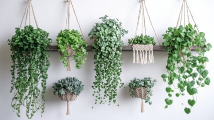 Fototapeta premium Indoor Hanging Plants